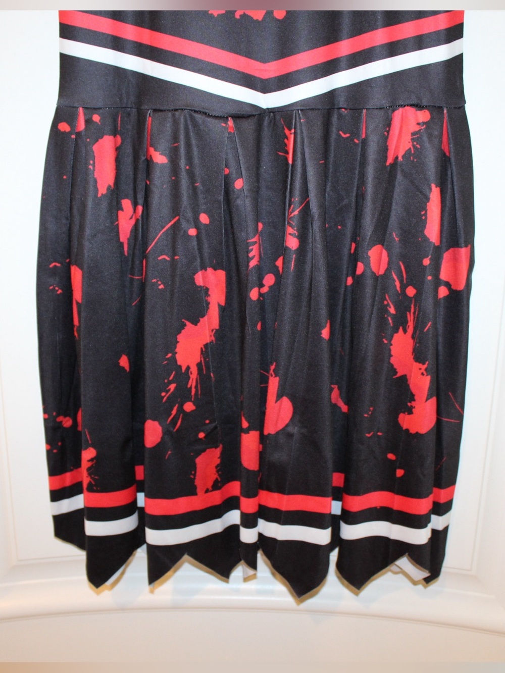 Zombie cheerleader costume (girls XXL) (NWOT) - Picture 4 of 10